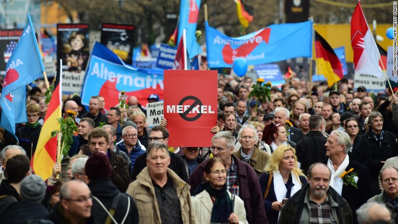 Partidul naționalist german AfD se ridică mai sus în sondaje