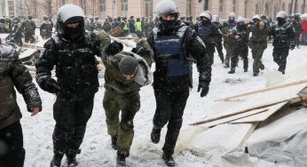 Zeci de arestări și răniți la Kiev