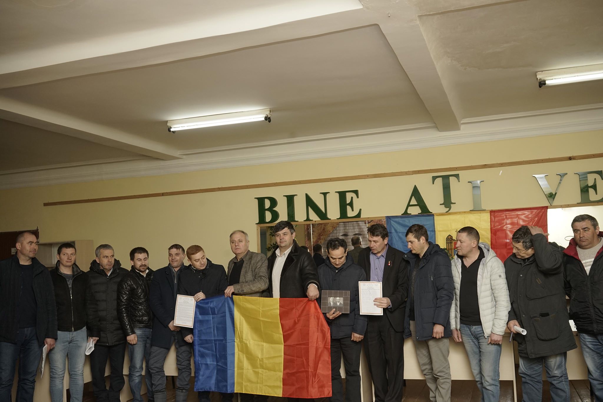 Comuna Cărpineni a Semnat Declarația de Unire cu România