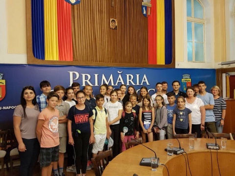Liceeni din Chișinău au vizitat Clujul de Centenar