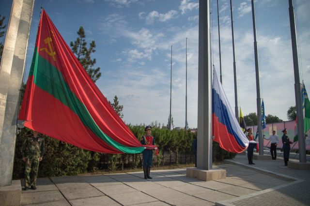 Paradă militară la Tiraspol, unde separatiștii au sărbătorit 28 de ani de „independență” autoproclamată