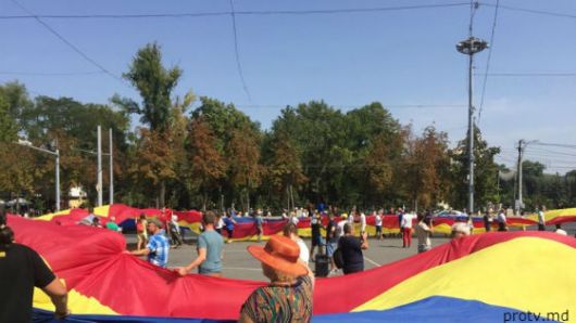 Marşul Centenarului s-a încheiat la Chişinău