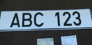 Primele numere neutre pentru maşinile din regiunea transnistreană au fost eliberate