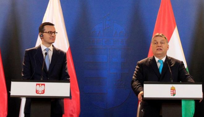 Polonia anunţă că va bloca orice sancţiuni ale UE împotriva Ungariei