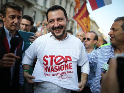 Salvini anunță că este anchetat pentru sechestrarea imigranților
