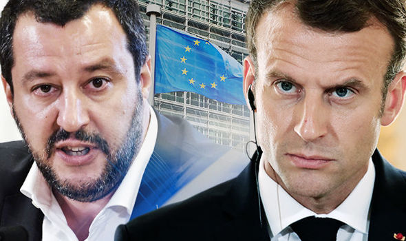 Salvini acuză pe Macron :vorbeşte mult, dar nu îndeplineşte multe lucruri”