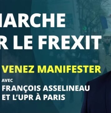 Francezii au iesit în stradă pentru Frexit