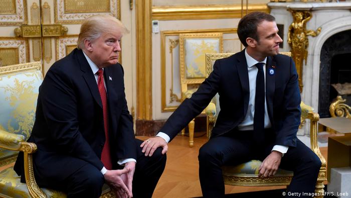 Trump îl acuză pe Macron ca transmite semnale contradictorii Iranului