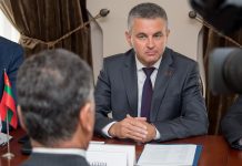 Vadim Krasnoselski a avut o întrevedere cu şeful misiunii OSCE, Claus Neukirch