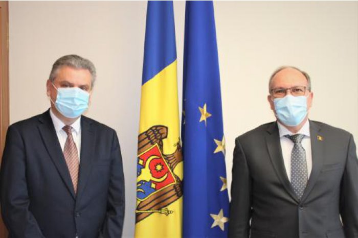 Vicepremierul pentru Reintegrare Oleg Serebrian a avut o întrevedere cu Ambasadorul României