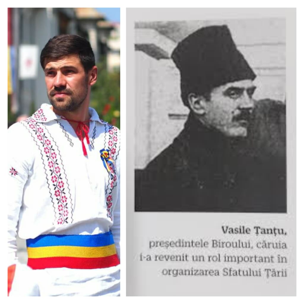 Un tânăr patriot colectează fonduri pentru Bustul lui Vasile Țanțu, Deputat al Sfatului Țării