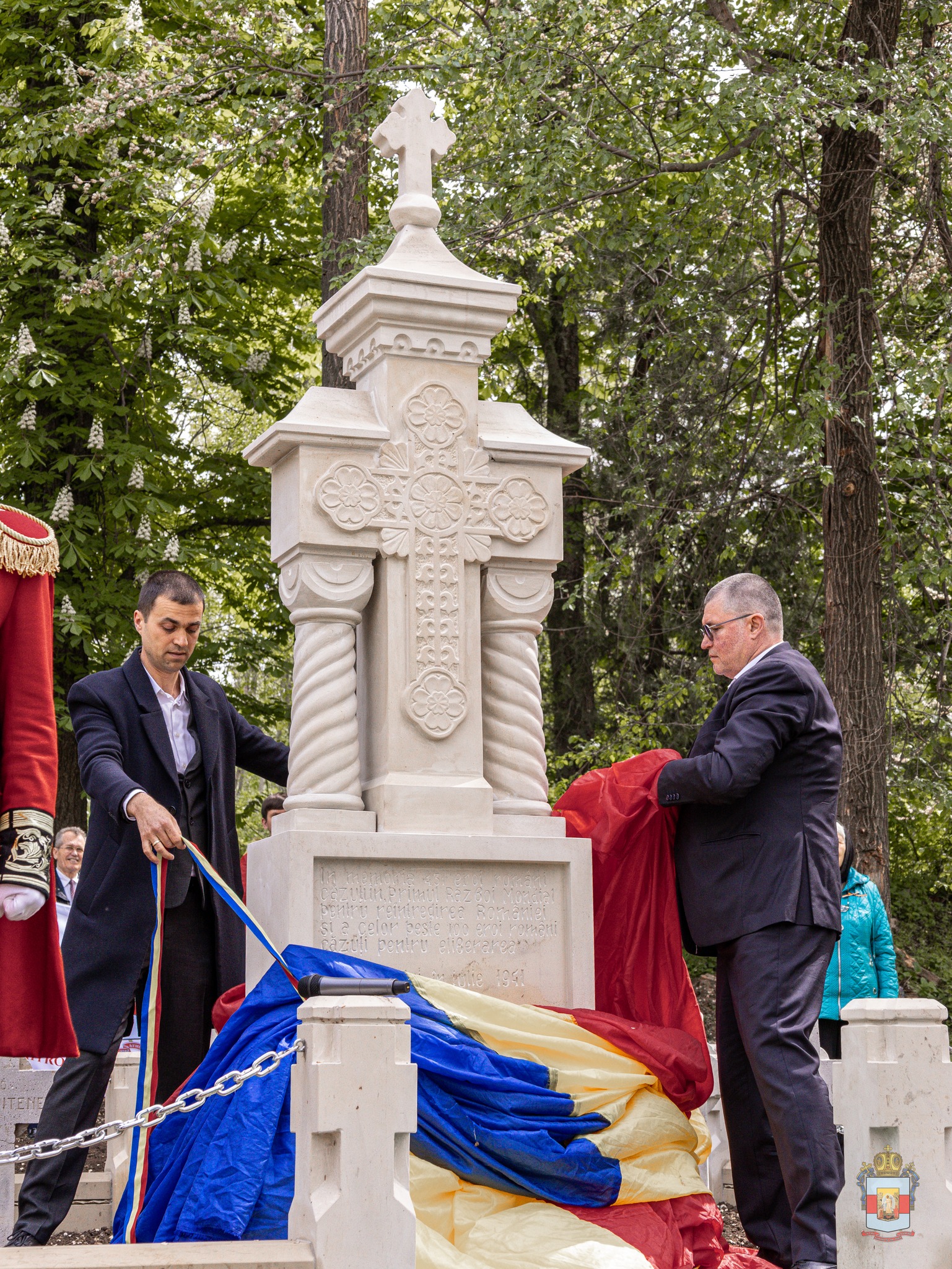 Pe teritoriul Cimitirului Eroilor din Chișinău a fost inaugurat mausoleul ostașilor români