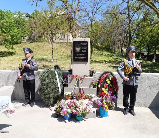 Eroii nu se uită: La Cîietu a fost comemorat Pintilie Sinigur, căzut în războiul de pe Nistru